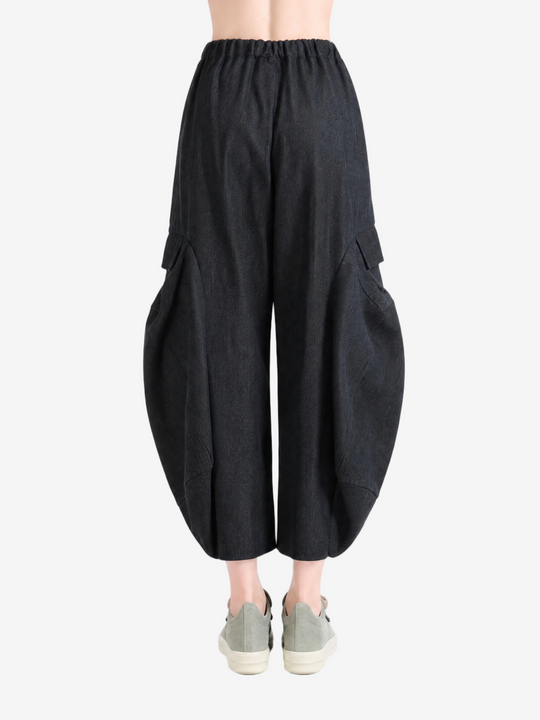 Black pants, full body view