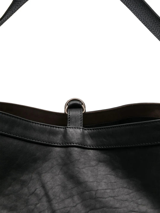 Close up of Black bag, showing detail