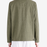 Green jacket, full body view