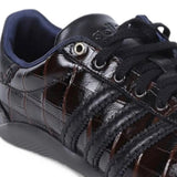 Close up of Brown shoes, showing detail