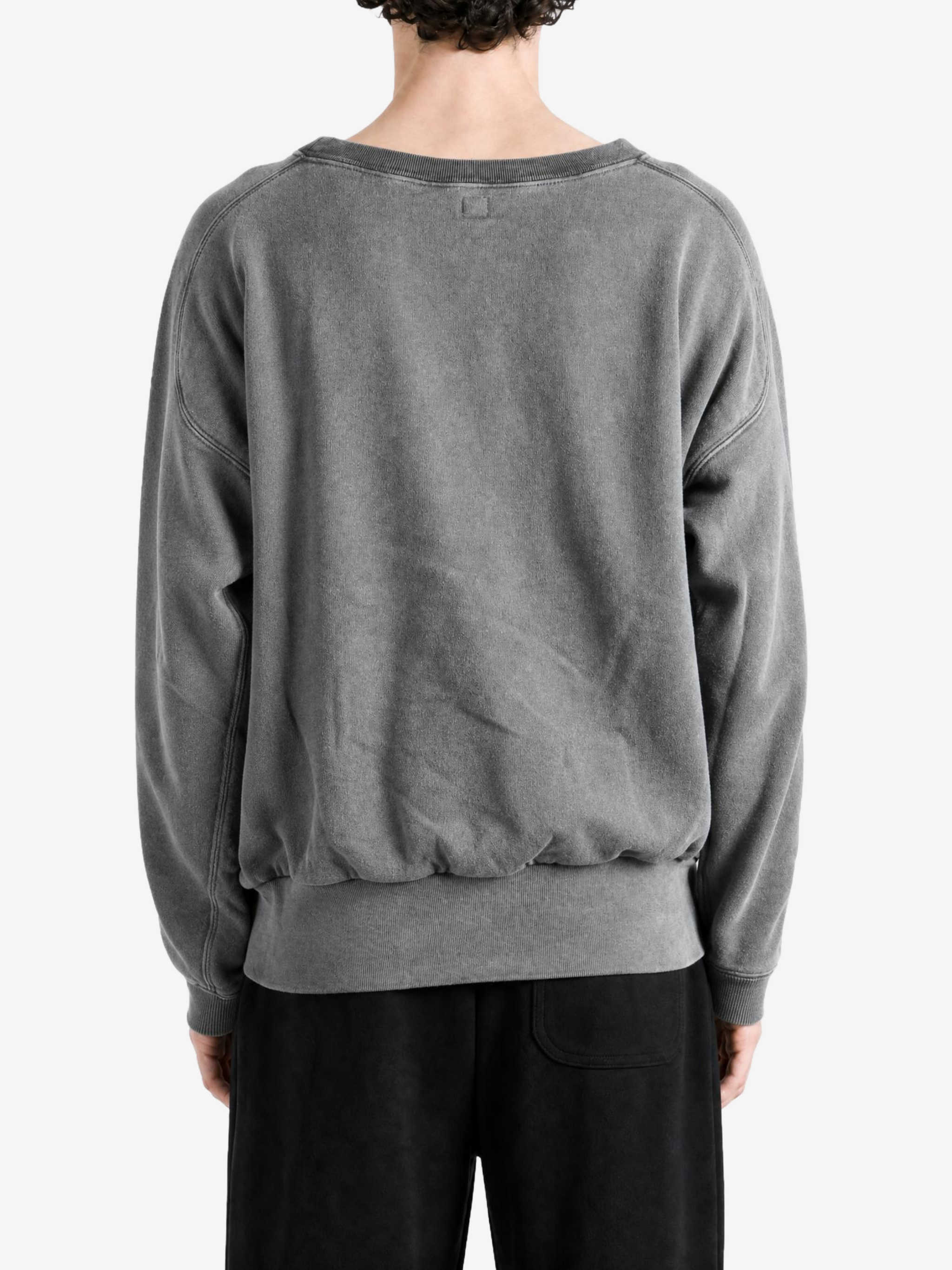Grey top, front view