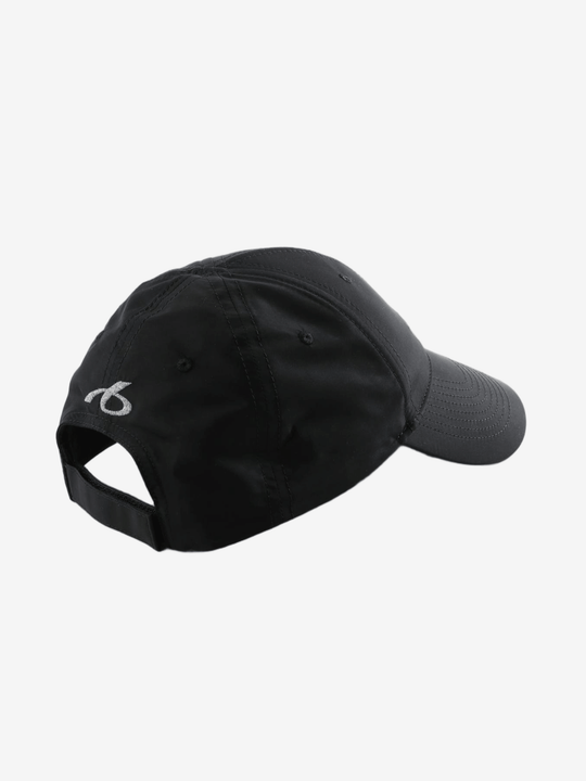 Black hat, back view