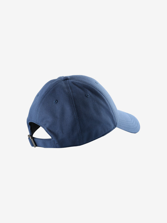Blue hats, back view