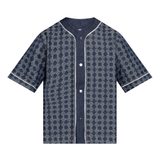 Blue shirt, front view