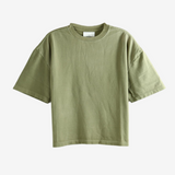 Green t-shirt, front view