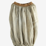 Tan skirt, front view