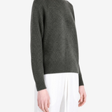 Green t-shirt, front view