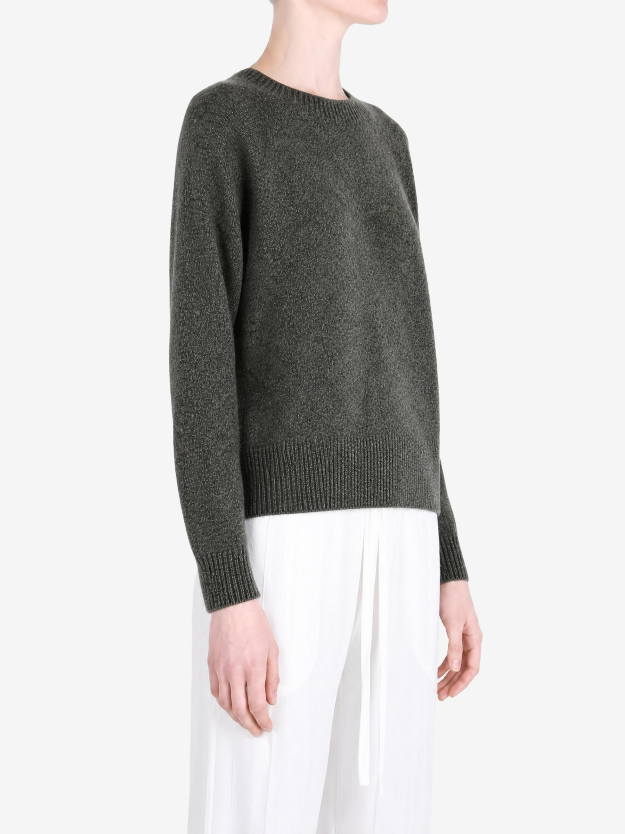 Green t-shirt, front view