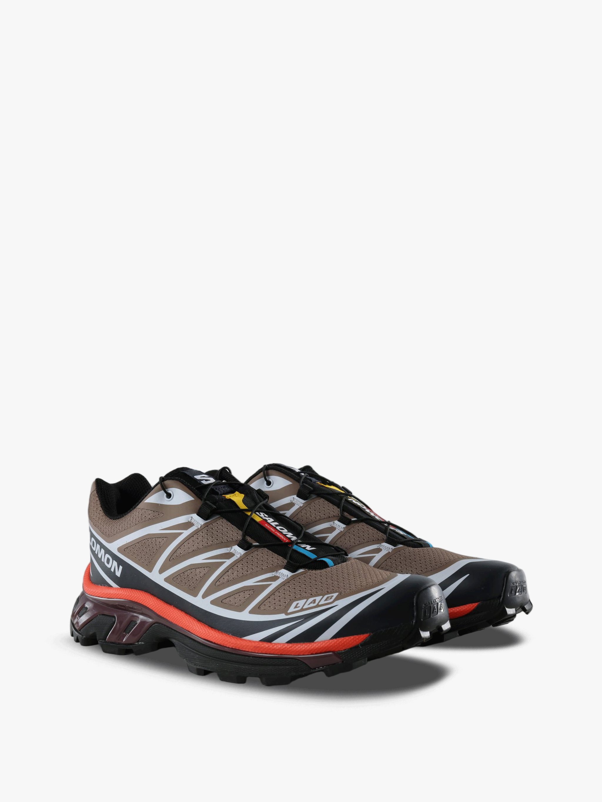 Brown shoes, front view