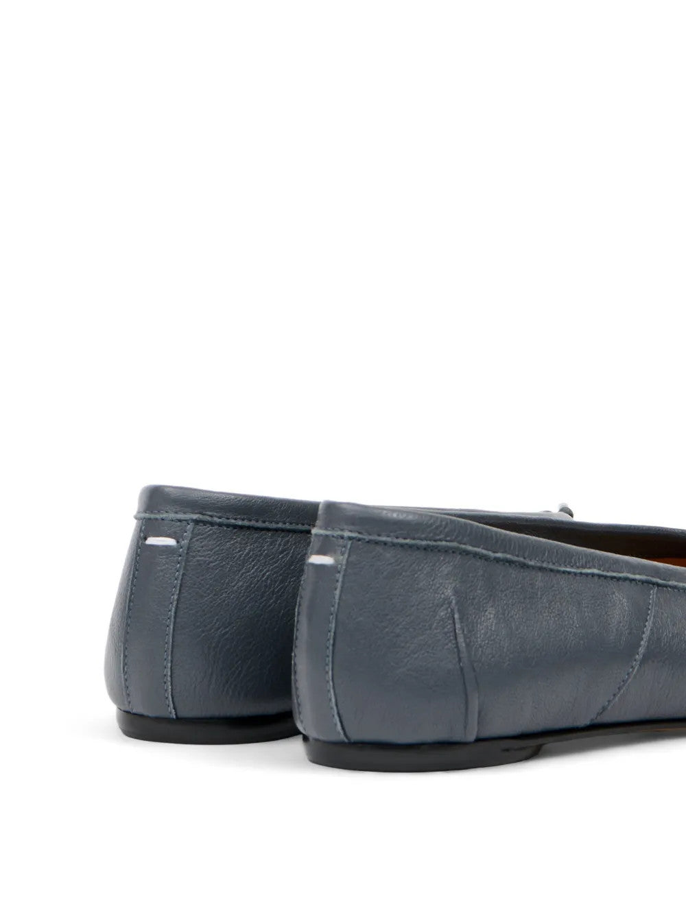 Grey shoes, back view