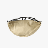 Tan bag, front view
