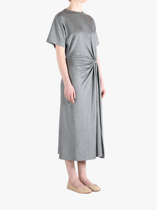 grey dresses ,full body view
