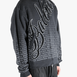 Black sweats-hoodies worn by a person, showing the cotton fit