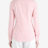 Pink shirt, full body view