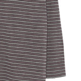 Close up of Grey t-shirt, showing texture of the 100% wool fabric