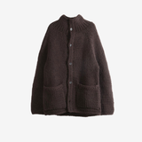Brown knitwear, front view