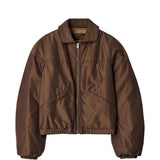 Brown jacket, front view