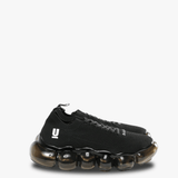 Black sneaker , front view