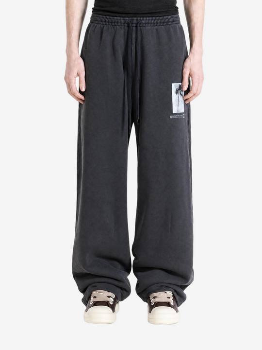 Black pants, full body view