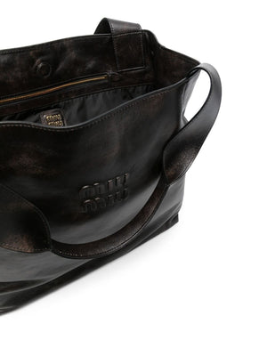 MIU MIU - Women Leather Hobo Bag