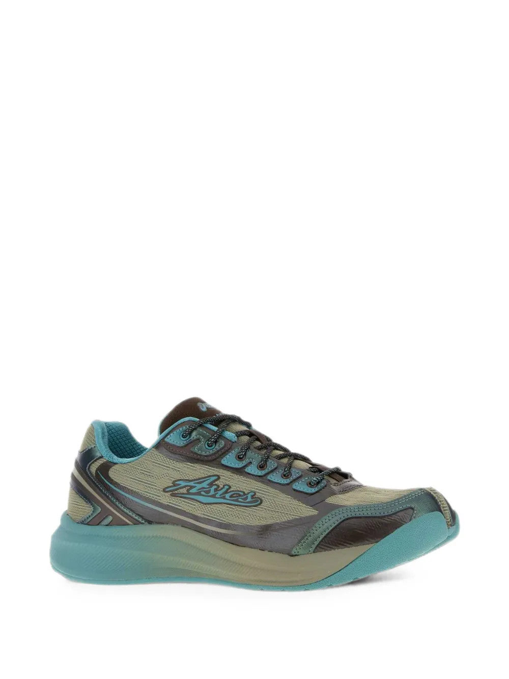 Green shoes, front view
