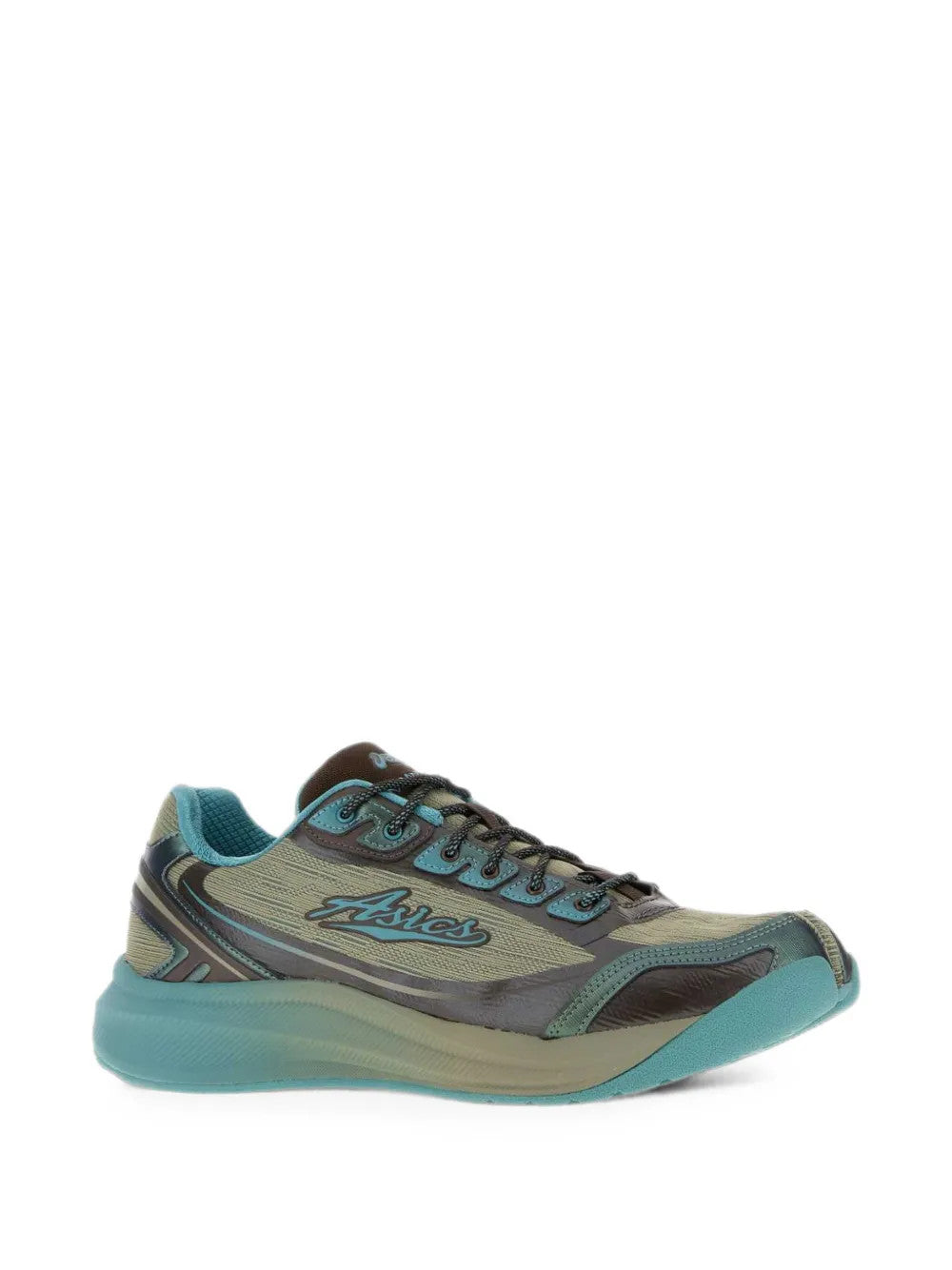 Green shoes, front view