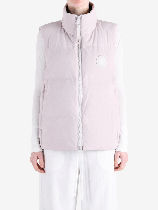 Pink top worn by a person, showing the top fit