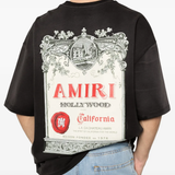 Black t-shirt worn by a person, showing the t-shirt's fit