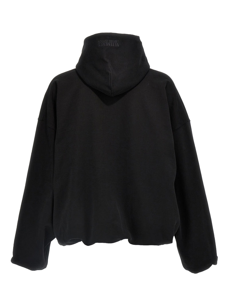 VETEMENTS - Unisex No Posts Cropped Boxy Hoodie