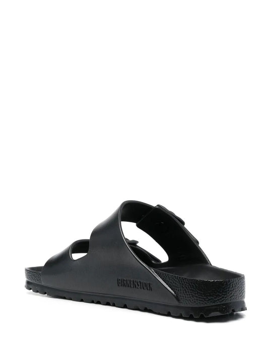 Black sandles,back view