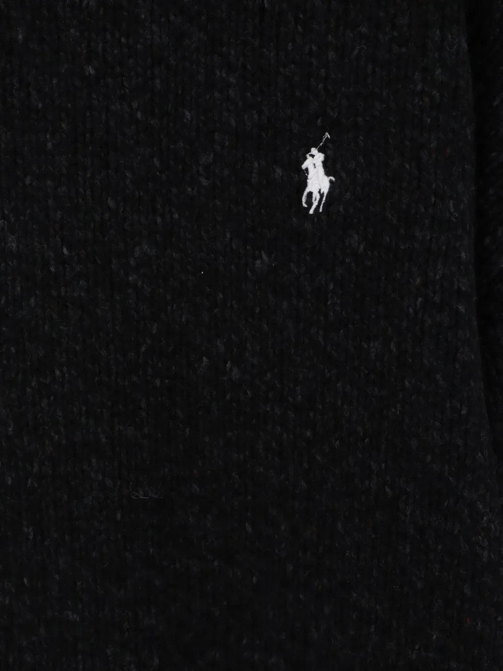 Black knitwear, front view
