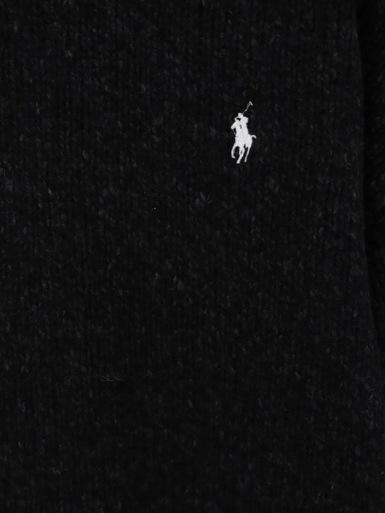 Black knitwear, front view