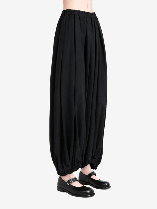 Black pants, full body view
