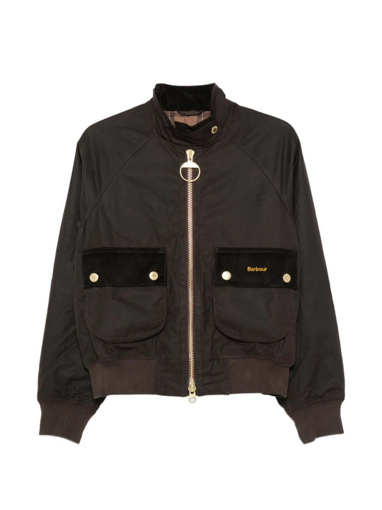 Brown jacket, front view