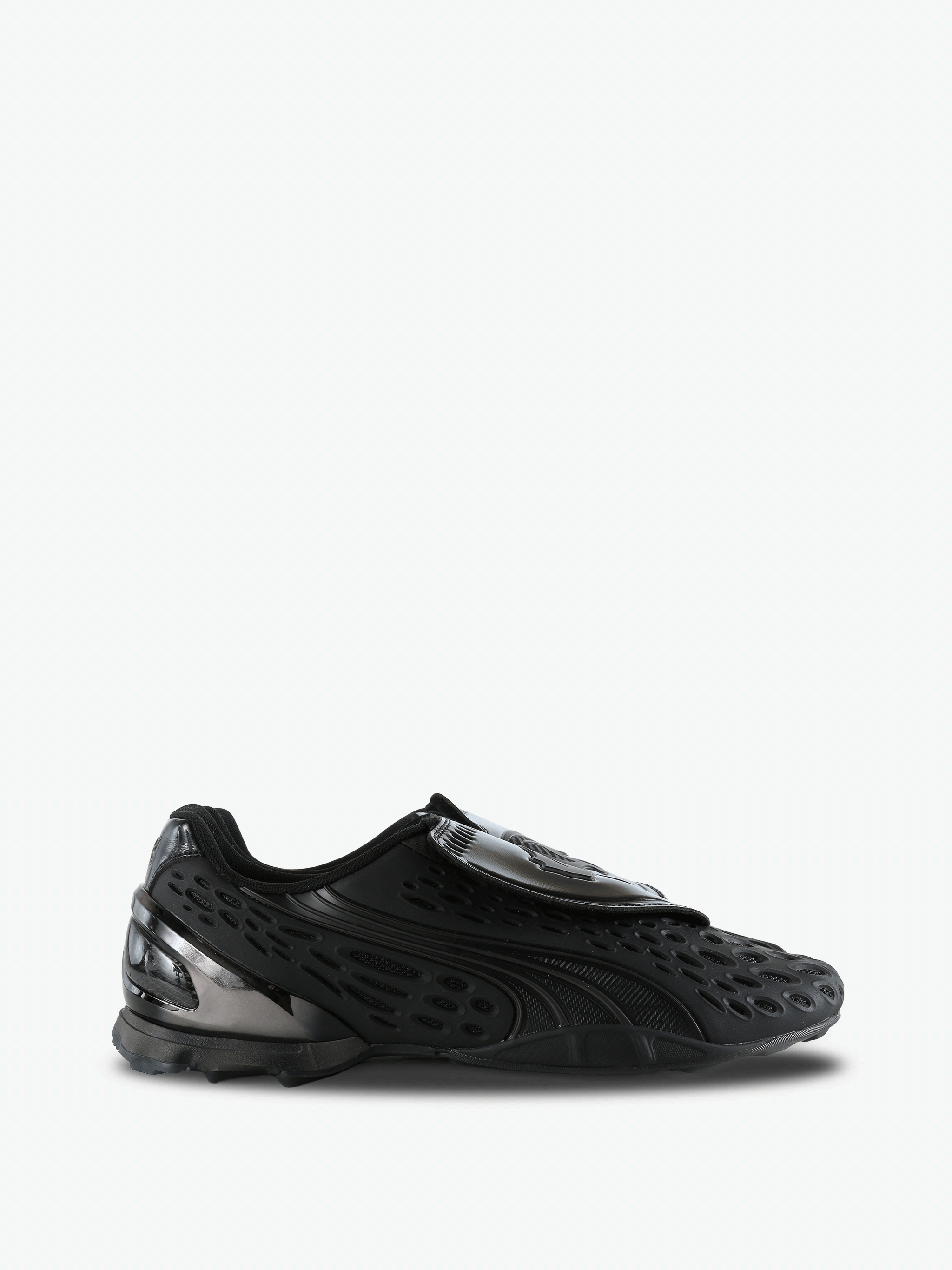 Black shoes, side view