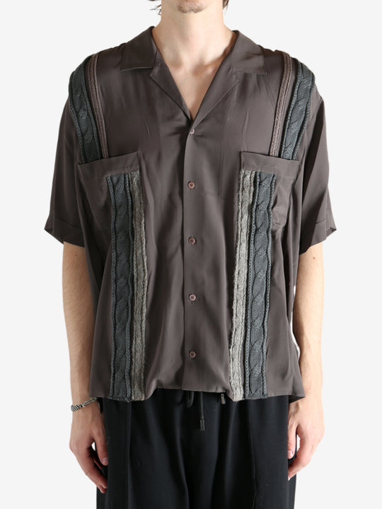 Bronwn T-shirt worn by a person, showing the T-shirt's fit