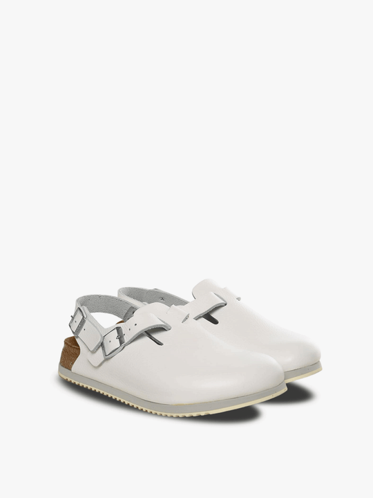 White shoes, side view