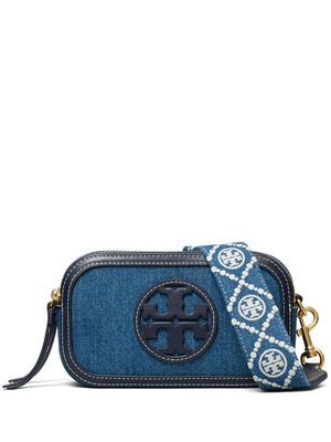 TORY BURCH - Women Miller Denim Mini Crossbody Bag