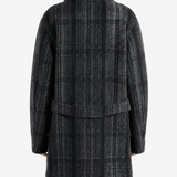 Black jacket, front view