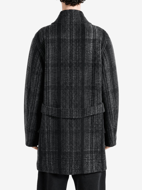 Black jacket, front view