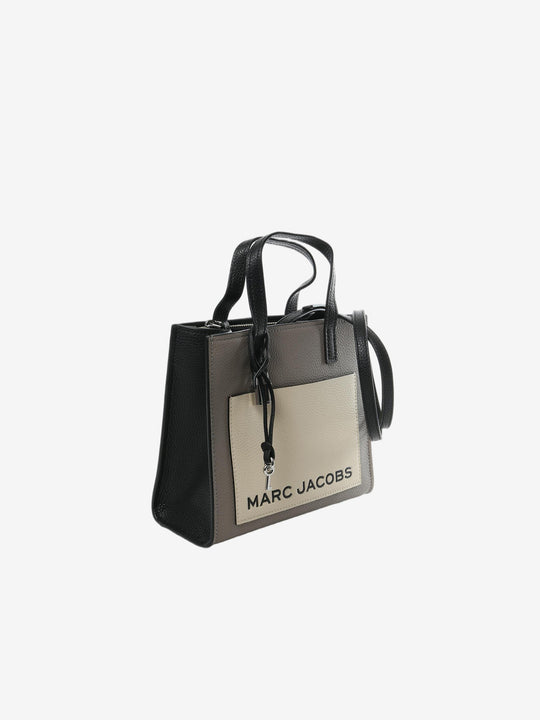 Grey bag, side view
