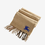 brown scarf, front view