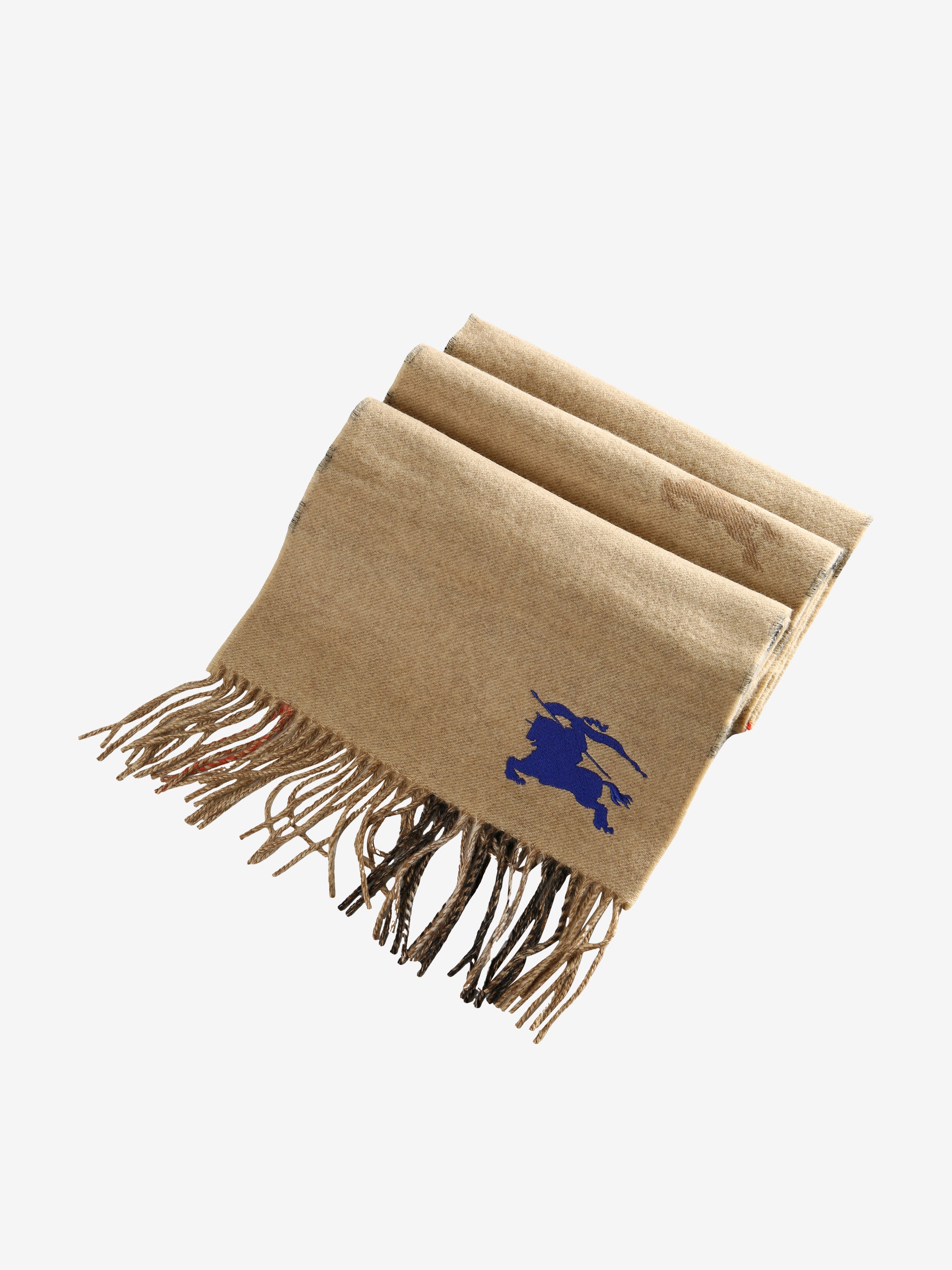 brown scarf, front view