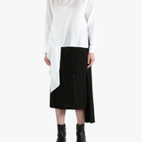 White shirt, full body view