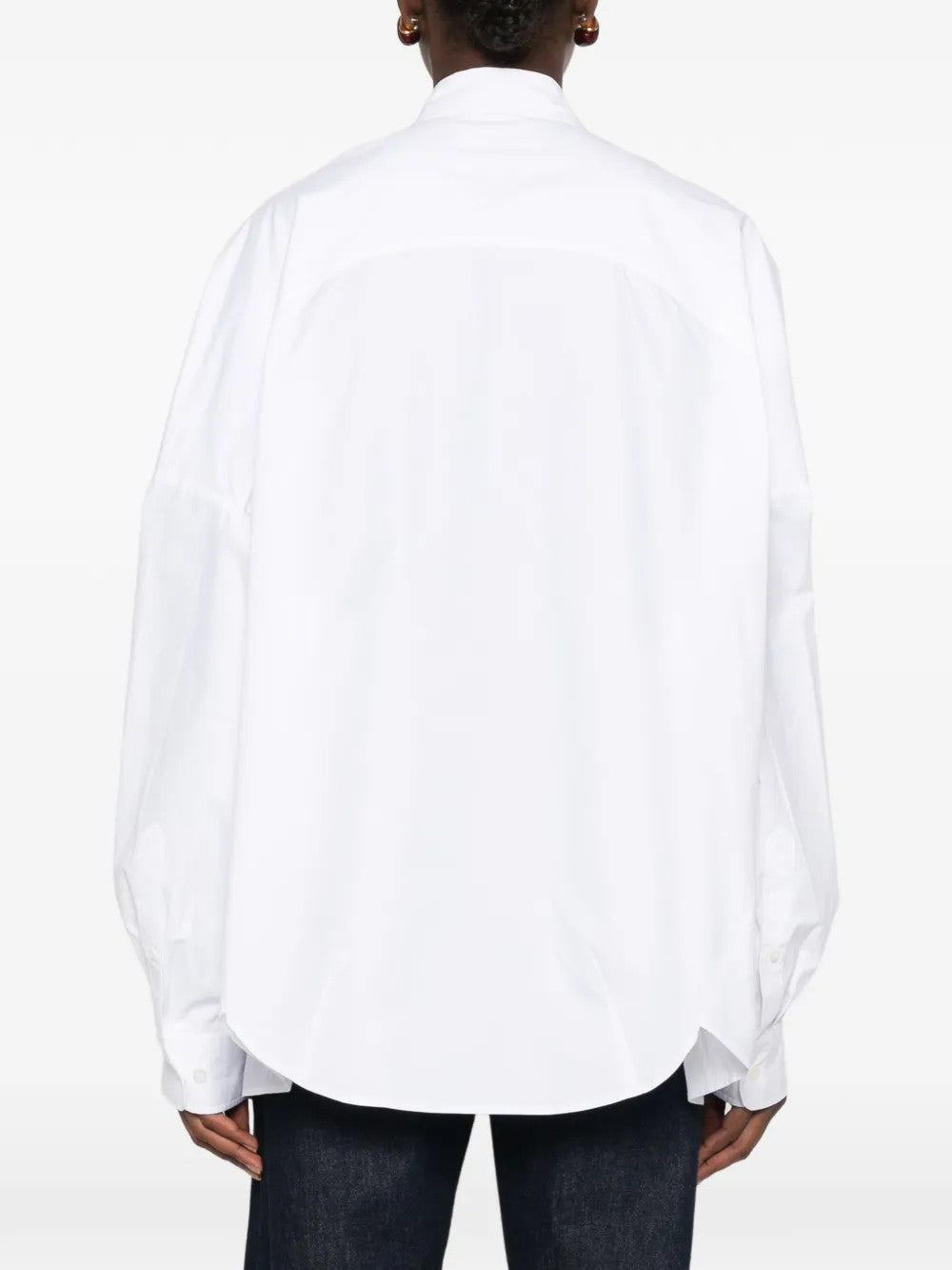 White shirt, full body view
