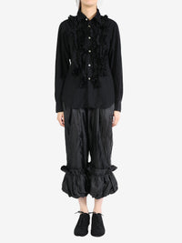 COMME DES GARCONS COMME DES GARCONS - Women Pleated Embellished Blouse