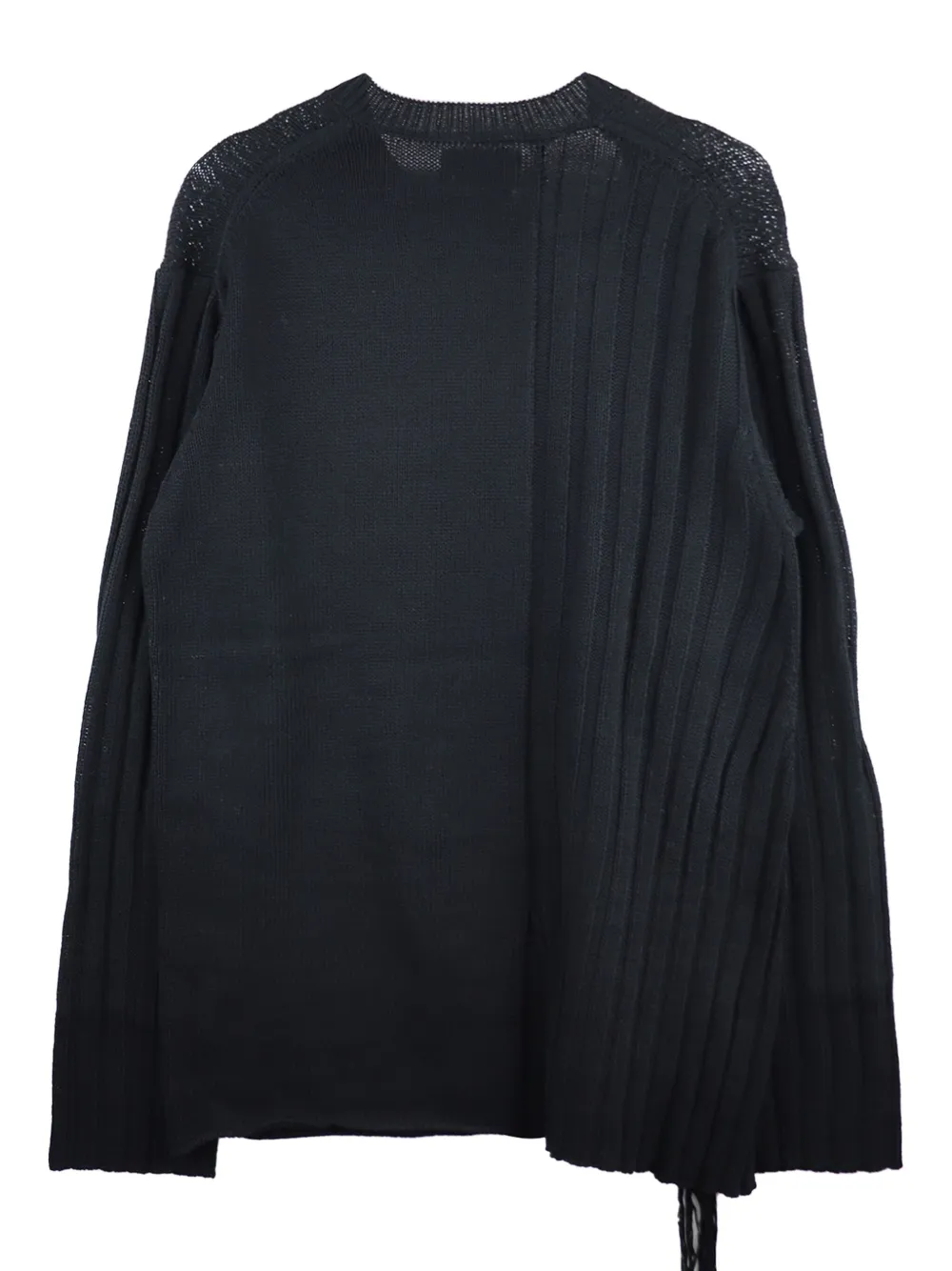 YOHJI YAMAMOTO POUR HOMME - Men Hanging Long Sleeve String Sweater