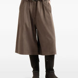 Brown pants, full body view