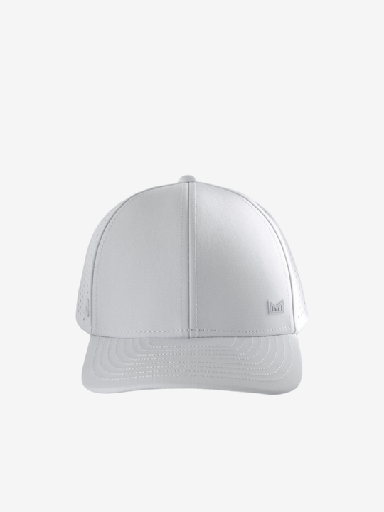 White hat, front view