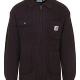 Brown jackets, front view